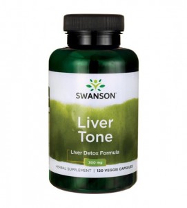  Liver tone - liver detox formula 120kaps SWANSON