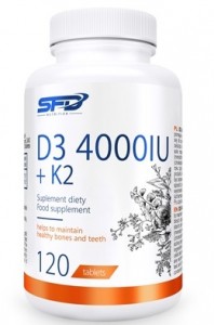  Witamina D3 4000+K2 120 tabletek SFD