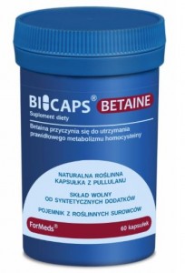 BICAPS® BETAINE (Betaina HCL) 60kaps. FORMEDS