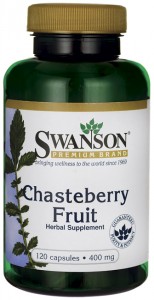 Chasteberry Fruit Niepokalanek pospolity 400mg 120kaps. SWANSON