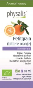 Olejek eteryczny Drzewo Pomarańczowe (Petitgrain) BIO 10 ml PHYSALIS