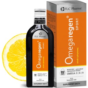 Omegaregen "Sport" smak cytrynowy (Omega 3,6,9) 250ml FLC PHARMA