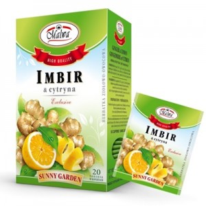 Herbatka Imbir + cytryna 20*2g MALWA