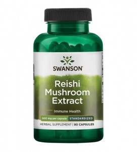  Reishi Mushroom extract 90 kaps. SWANSON
