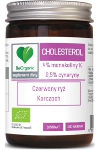 Cholesterol BIO 400 mg x 100 tabletek BeOrganic 