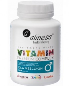Premium Vitamin Complex dla Mężczyzn 120 tabletek ALINESS 