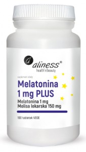  Melatonina 1mg Plus 100tabl ALINESS