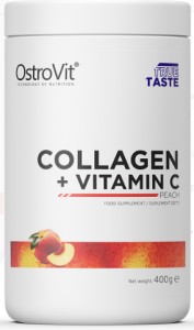 Collagen+Vitamin C 400g brzoskwinia OstroVit