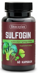  Sulfogin sulforafan + ginkgo biloba 60 kapsułek Marek Skoczylas