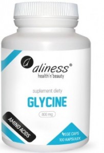 Glycine 800 mg 100 vege kapsułek ALINESS 