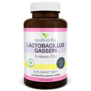  Lactobacillus gasseri 3 mld CFU 120 kaps MEDVERITA
