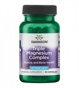  Triple Magnesium Complex 30 kaps SWANSON