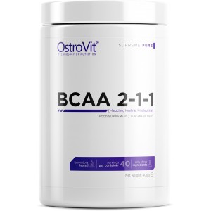 BCAA 2-1-1 100% Pure (Aminokwasy potreningowe) 400g OSTROVIT 